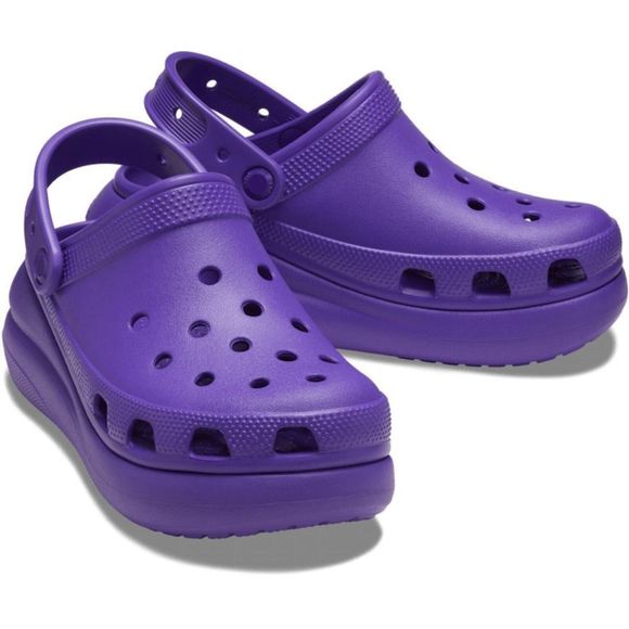Crocs Classic Crush 207521-518 Unisex Neon Purple Comfort Clog Size US 13 SM88 - Picture 3 of 5